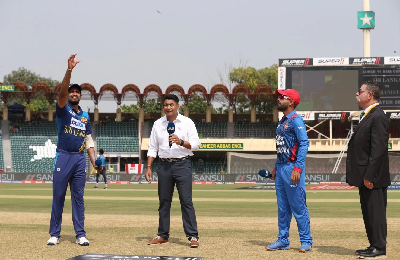 Sri Lanka win toss, bat against Afghanistan in Asia Cup