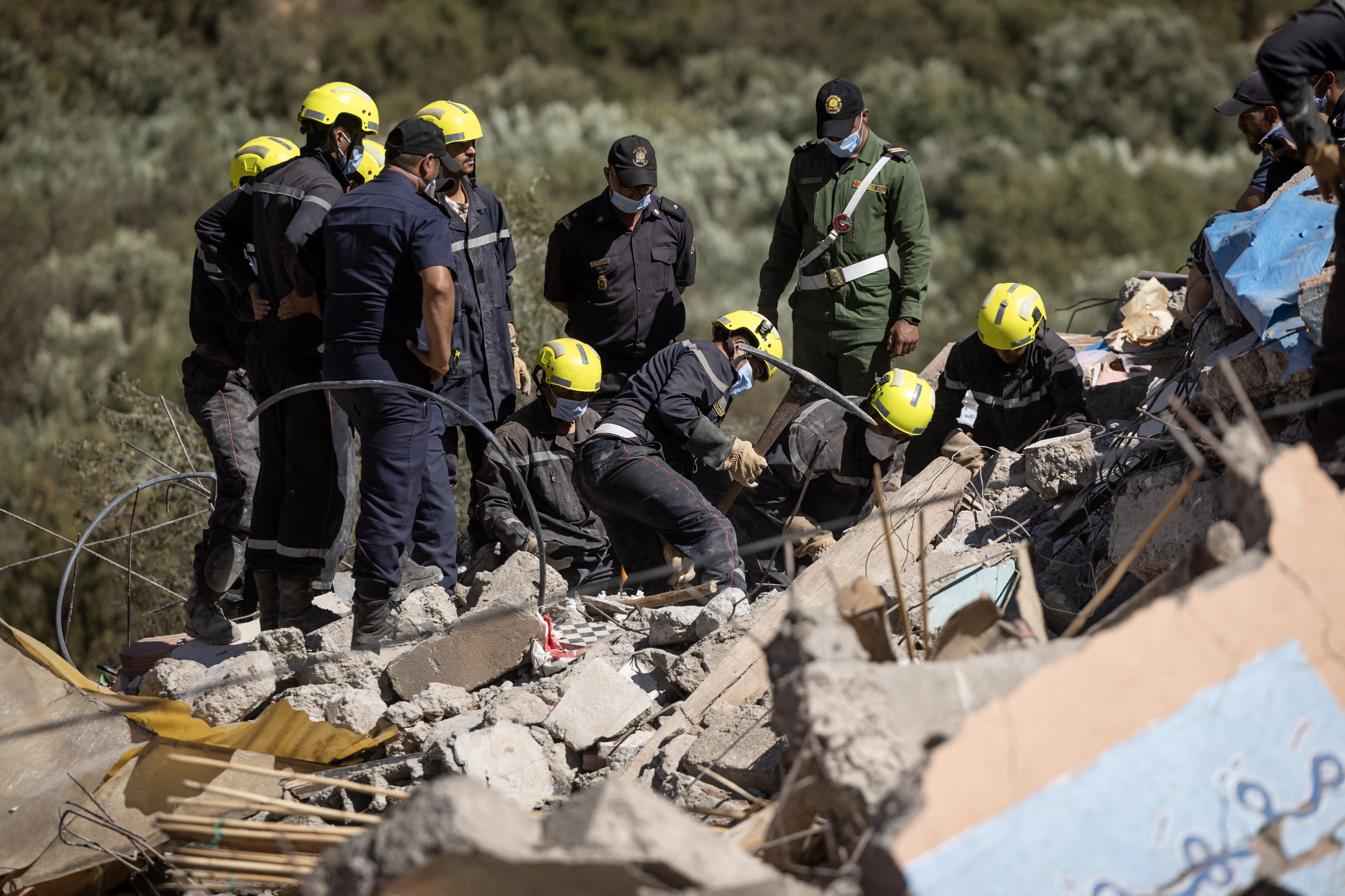 Rescuers race against time as Morocco quake death toll mounts