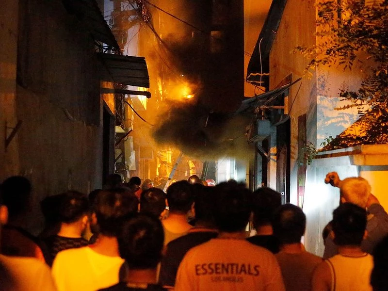 Fifty-six people killed in Hanoi apartment fire