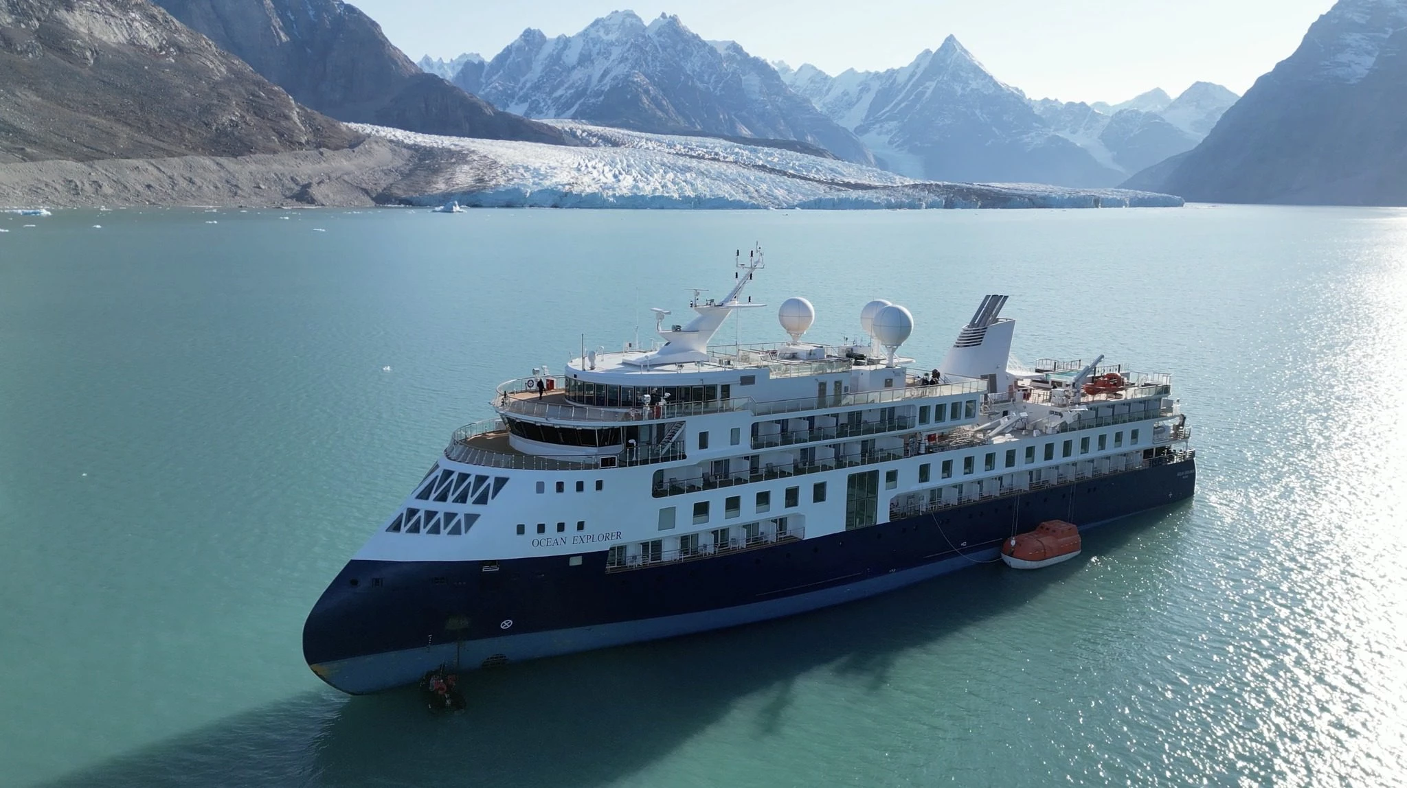 Cruise ship stuck in Greenland fjord refloated: owner