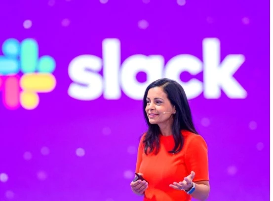 Slack CEO is ready to ride AI wave