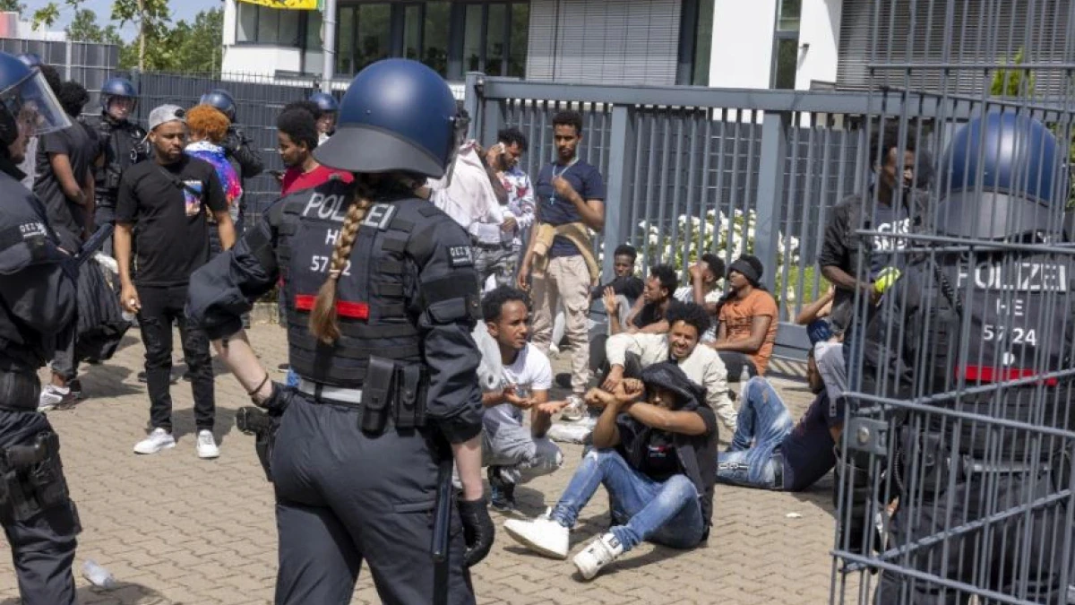 228 arrested in Germany after clashes at Eritrean event