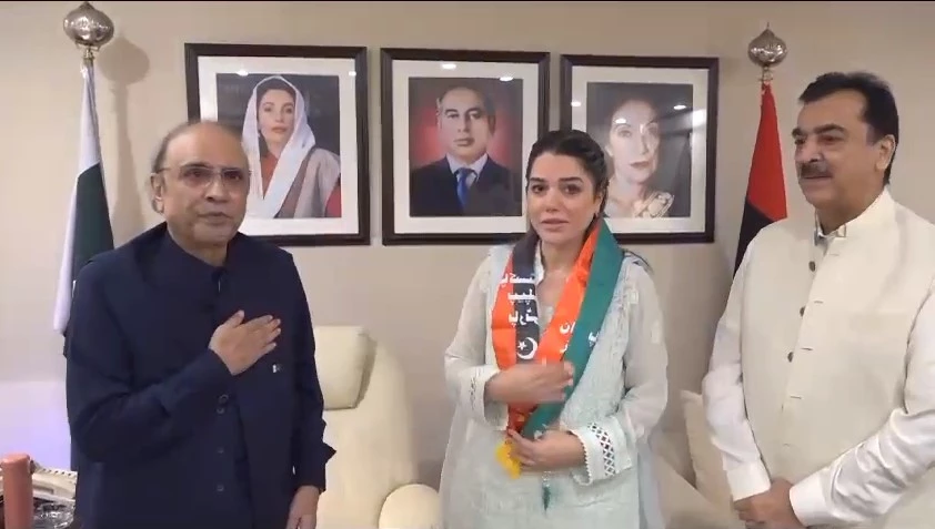 Khursheed Mahmood Kasuri's daughter-in-law joins PPP