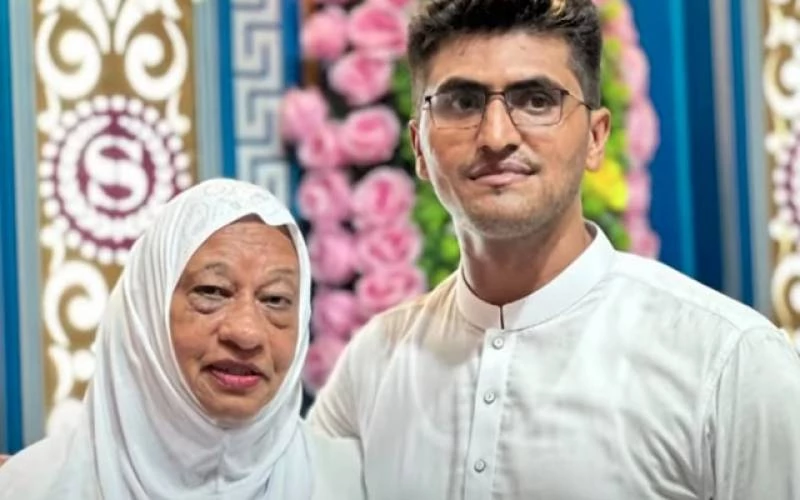 Pakistani man, 35, marries Canadian woman, 70, after meeting on Facebook