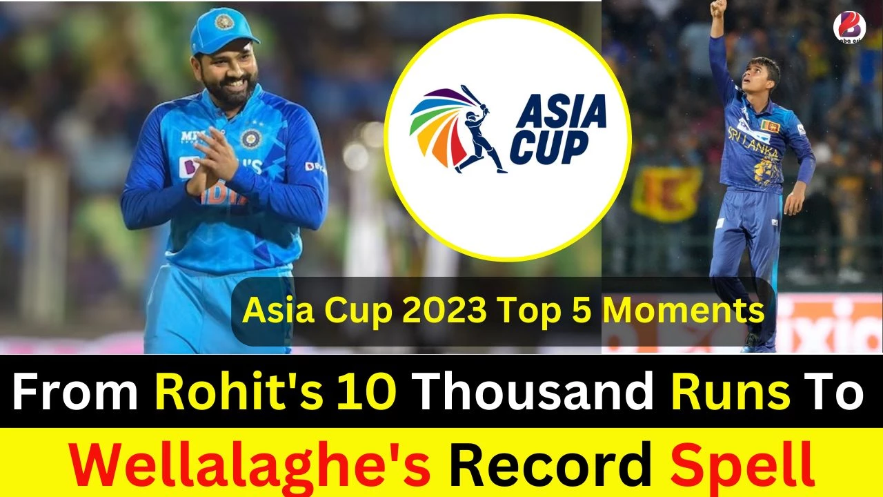 Rain, runs and records: Five key Asia Cup moments