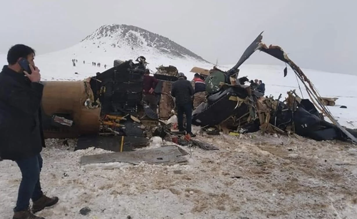 Three firefighters die in Turkey helicopter crash