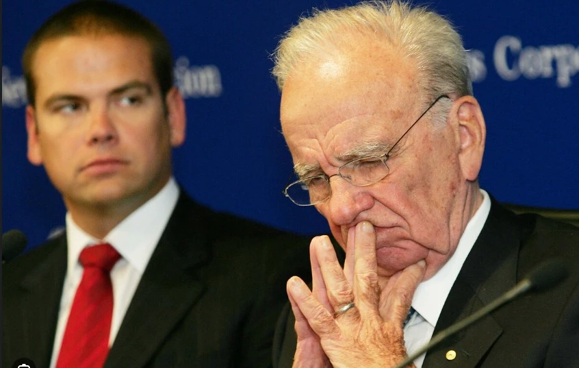 Conservative media mogul Rupert Murdoch hands empire to son Lachlan