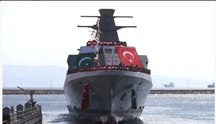 Commissioning ceremony of PNS Babur held in Istanbul