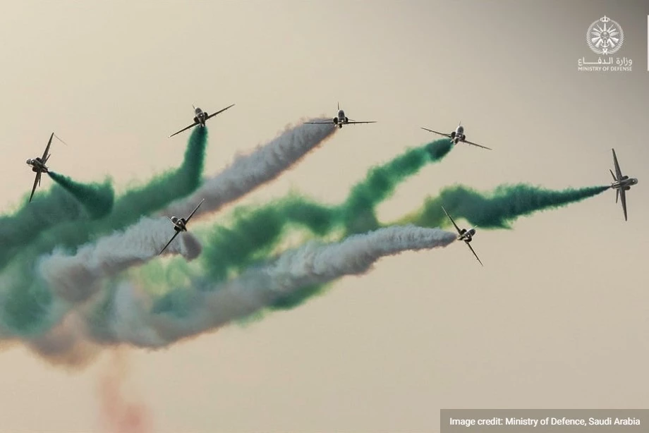 Saudi Arabia marks 93rd National Day with thrilling Air Shows