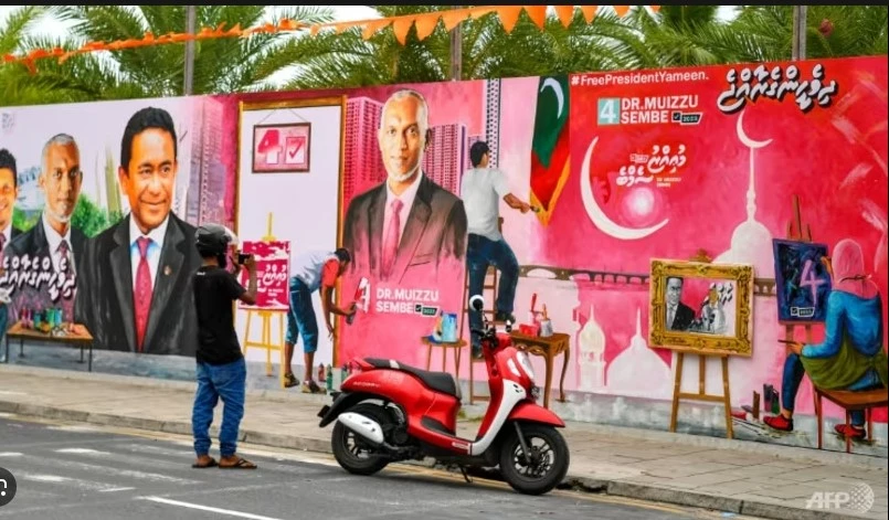 China-India power play dominates Maldives runoff vote