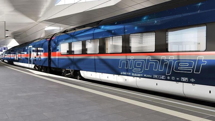 Austria rail operator OeBB unveils new night trains