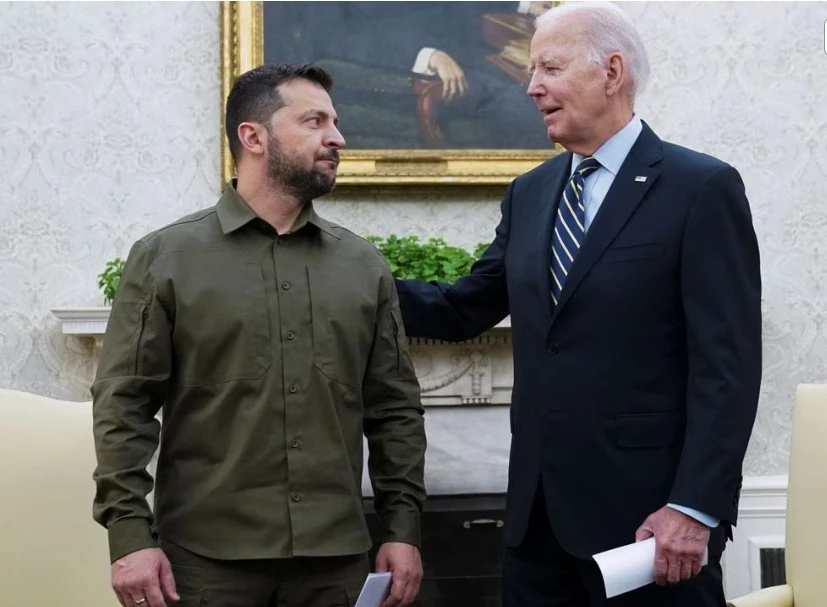 Biden says Ukraine aid must be passed after shutdown deal