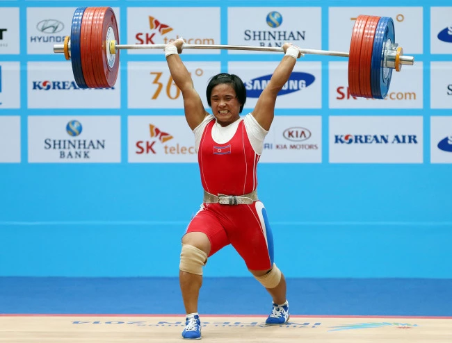 North Korean sets weightlifting world record after four-year absence