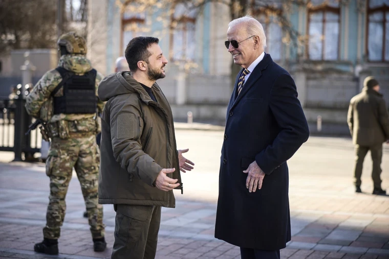 Biden says US 'will not walk away' from Ukraine