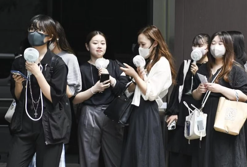 Japan sees hottest September since records began