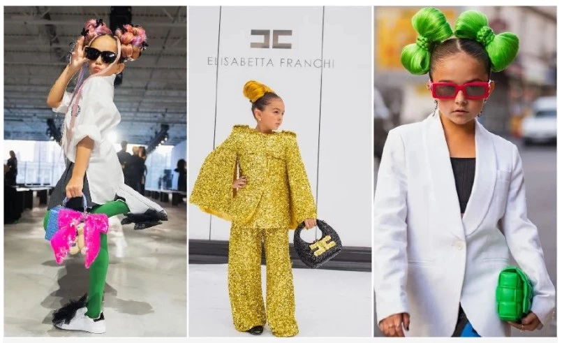 The 10-year-old fashion influencer