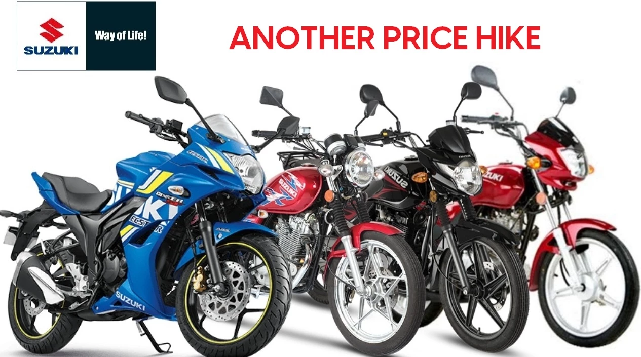 Inflation, bad economy: Suzuki raises motorcycle prices