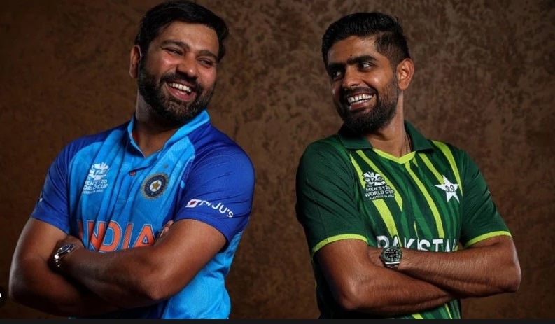 Babar Azam and Rohit Sharma meet ahead of ICC captains’ day