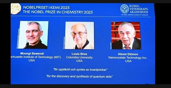 Trio win chemistry Nobel for 'quantum dots' after leak