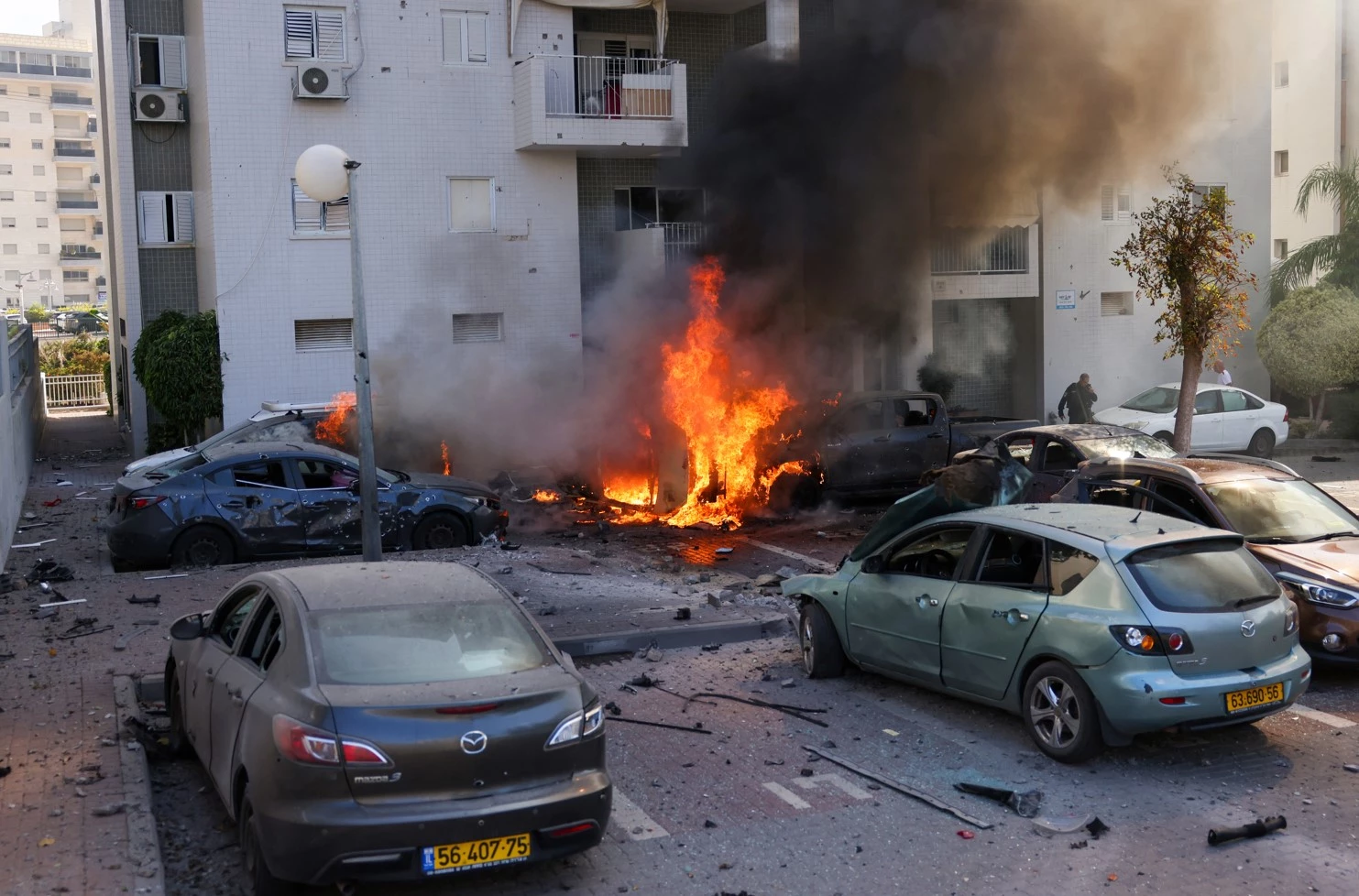 232 Palestinians, 80 Israelis killed so far as fight rages after Hamas attack