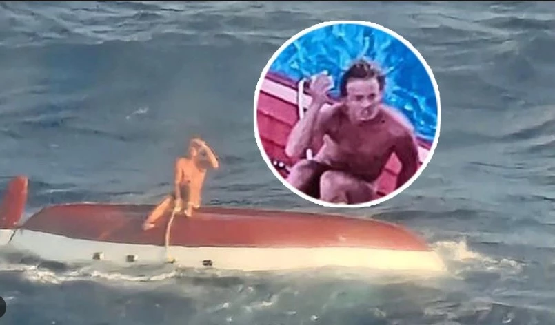 Naked Australian rower rescued after record attempt goes awry