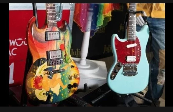 Guitars owned by Clapton, Cobain hit auction block