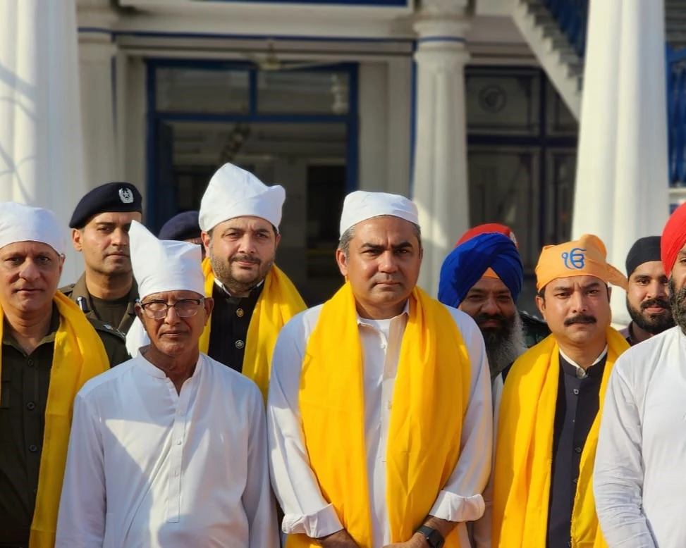 Mohsin Naqvi visits Nankana Sahib Gurudwara