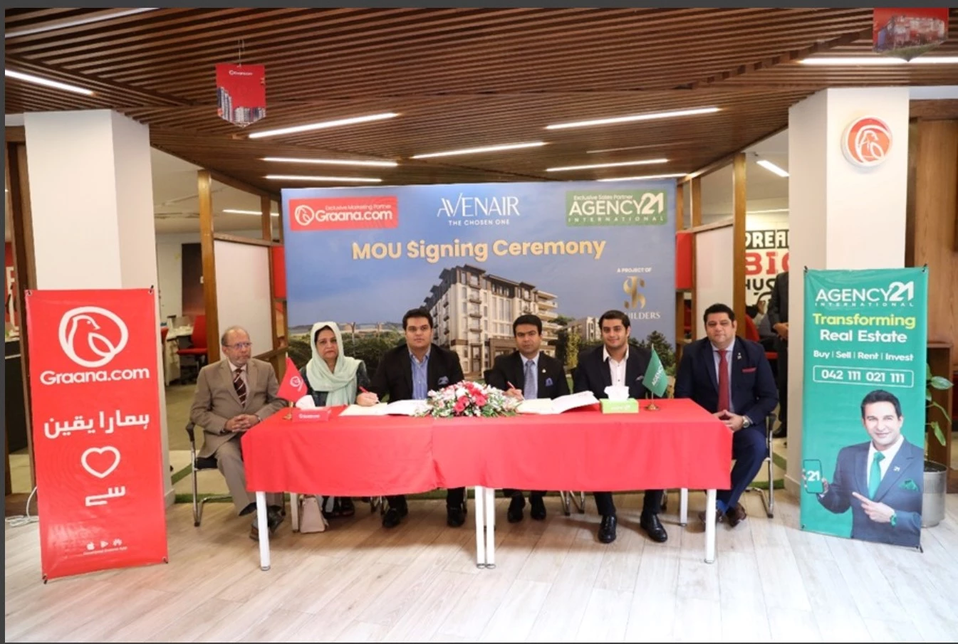 Graana.com signs MoU with JS Builders to introduce luxury residential project in Lahore’s heart