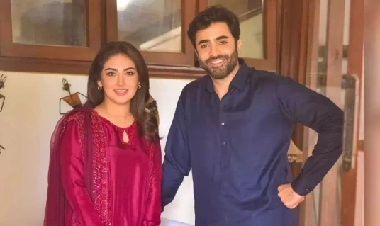 Netizens amused over Sheheryar Munawar’s droll remarks at Hiba Bukhari’s smile