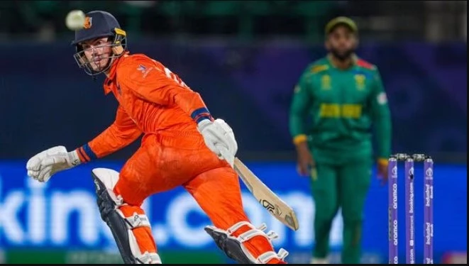 World Cup 2023: Edwards, Van der Merwe take Dutch to 245 against South Africa