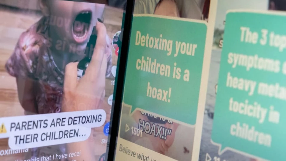 TikTok moms nurture 'detox for kids' misinformation