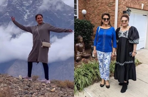 Young-at-heart showbiz aunties having blast on trips abroad