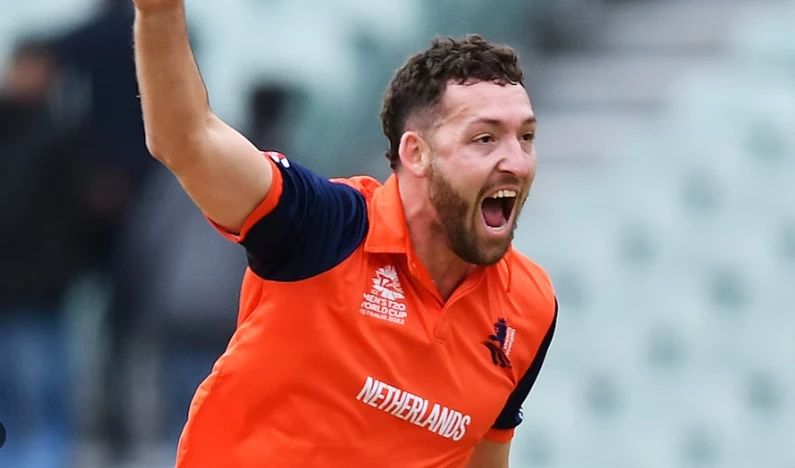 From Uber Eats to World Cup feast for 'fast bowling delivery guy' Van Meekeren