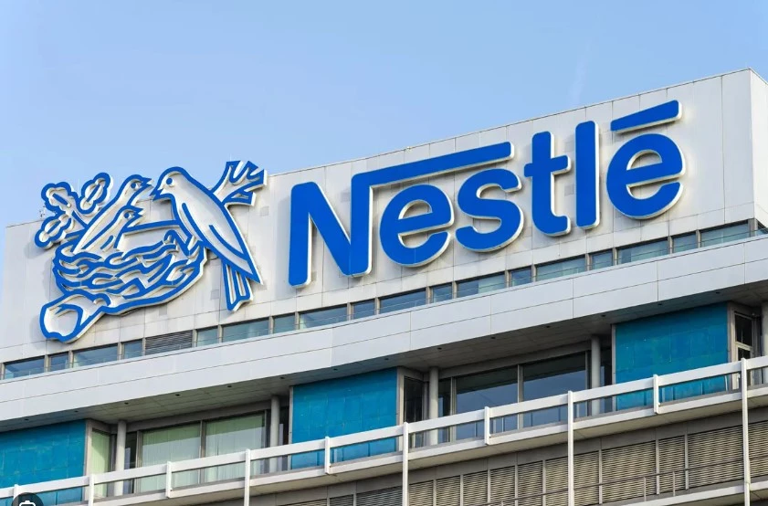 Nestle sales volume fall but outlook unchanged