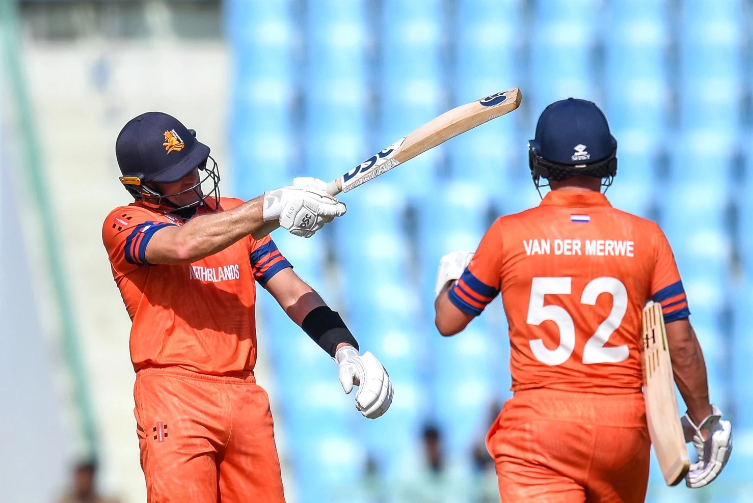 Engelbrecht, Van Beek hit maiden ODI fifties to rescue Dutch at World Cup