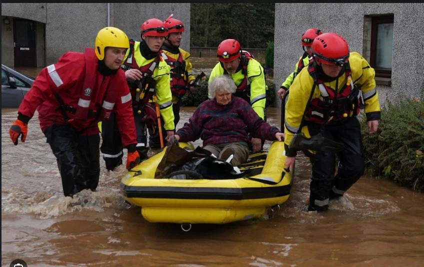 Three dead, residents trapped as Storm Babet batters UK