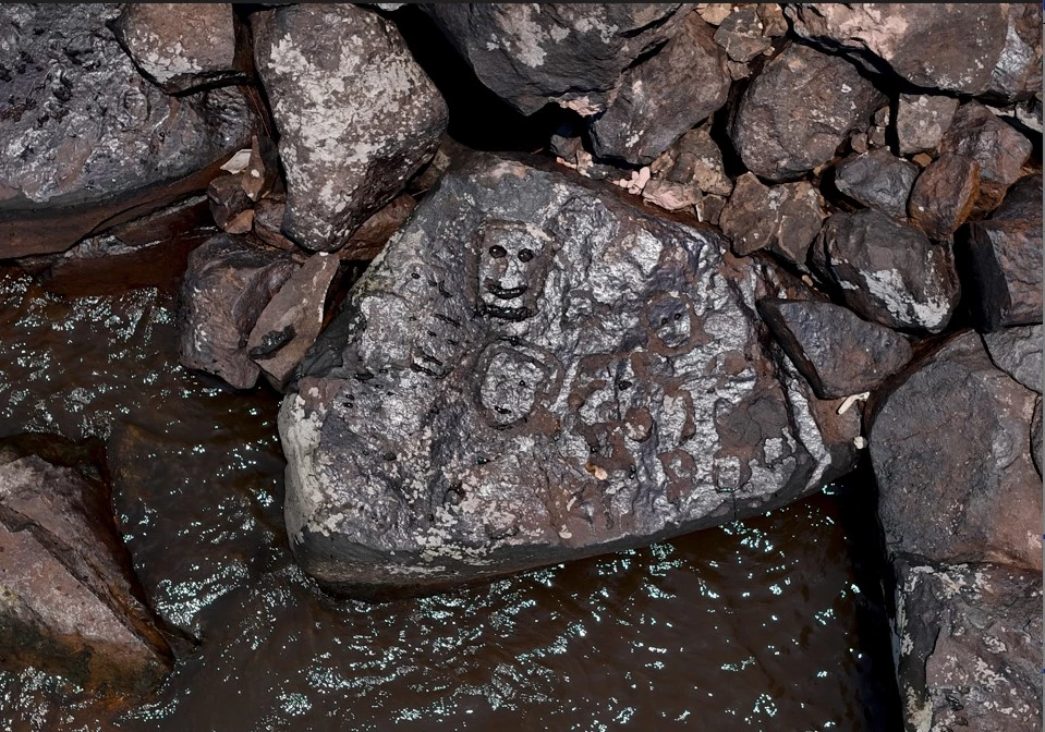 Drought in Brazil's Amazon reveals ancient engravings