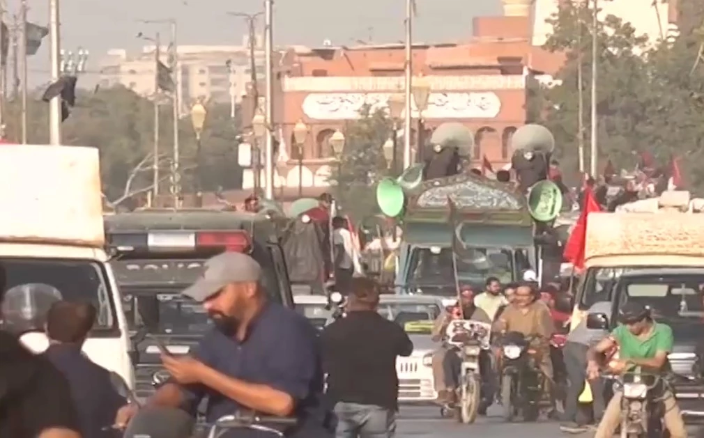 Karachi shows continued solidarity with Palestinians in rally near US Consulate