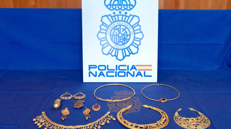 Spain seizes ancient gold jewellery stolen from Ukraine