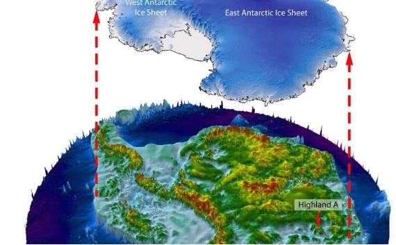 'Frozen in time' landscape discovered under Antarctic ice