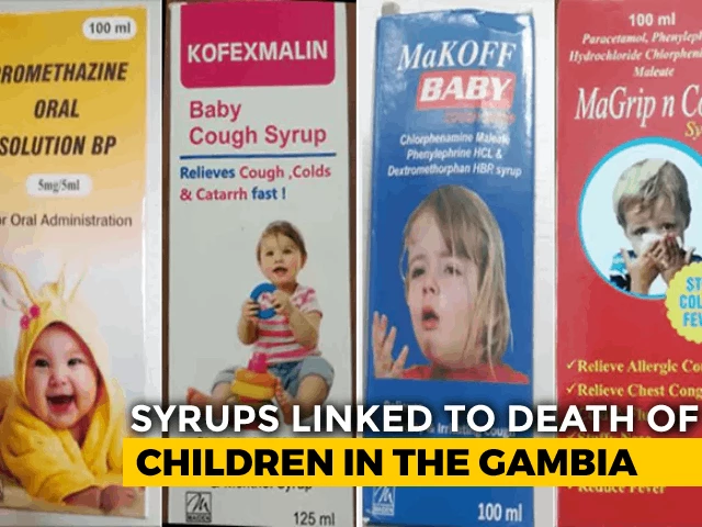 Gambia trial opens over cough children's syrup deaths