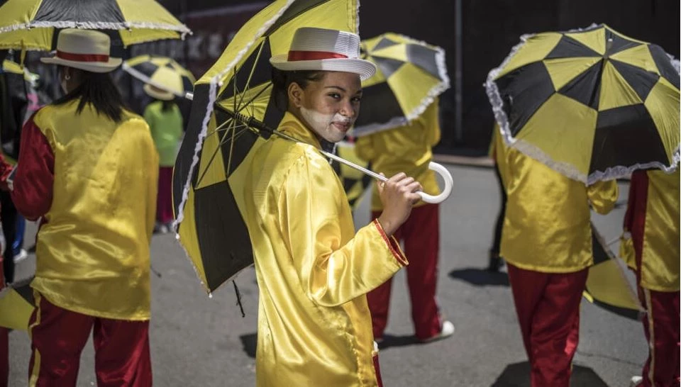 'No Man's Land' parade of music and trash charms Johannesburg