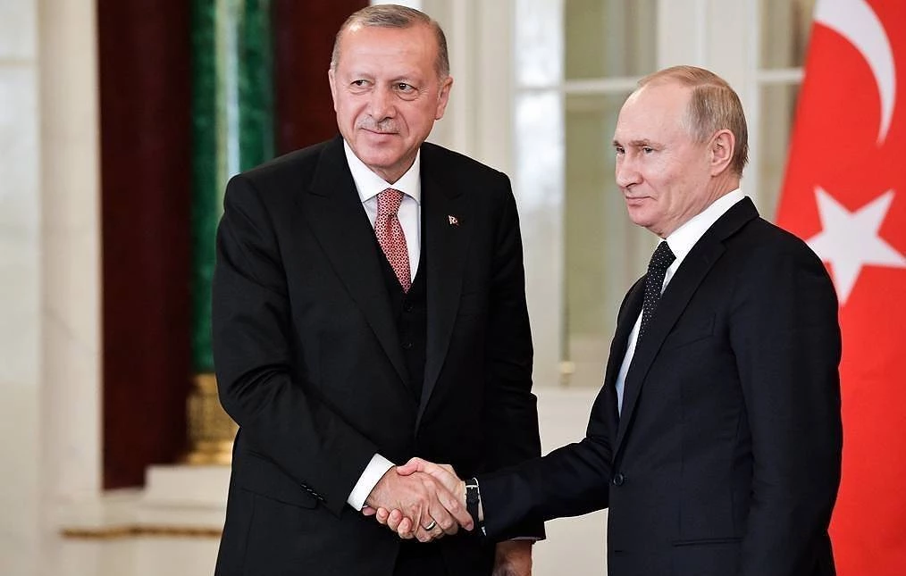 Putin raises concerns of 'catastrophic deterioration' in Gaza with Erdogan