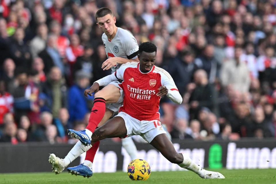 Chelsea slump again as Nketiah stars for five-star Arsenal  