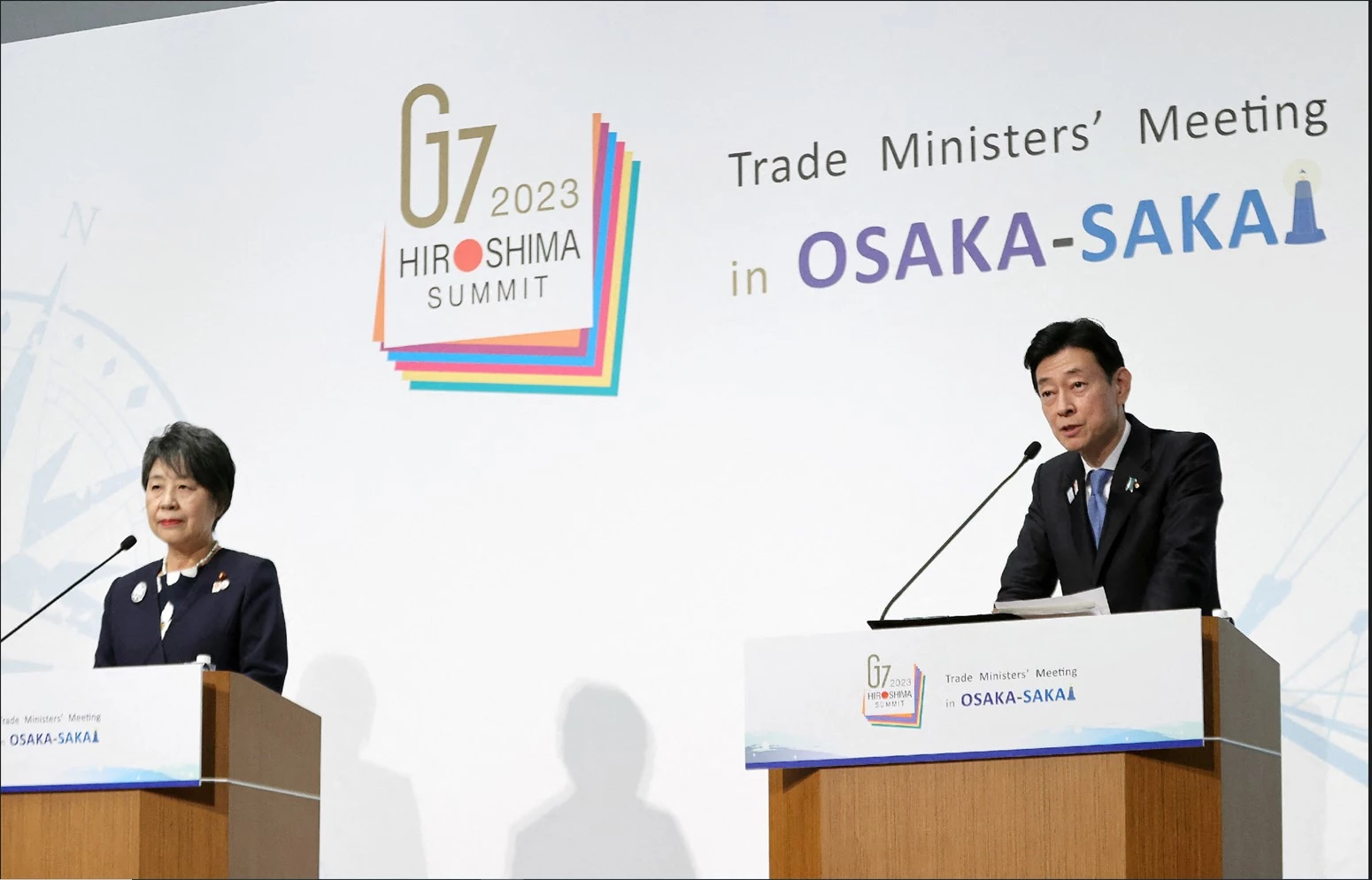 G7 trade ministers hit out at China, Russia 