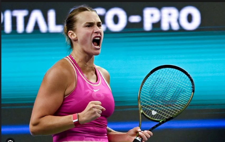 No.1 Sabalenka sizzles past Sakkari as WTA Finals begin