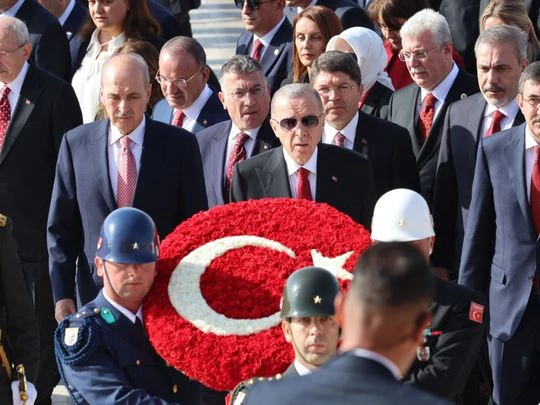 Turkey celebrates centenary in shadow of Gaza war