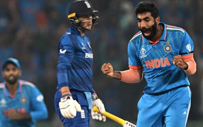 World Cup 2023: India thrash defending champions England by 100 runs