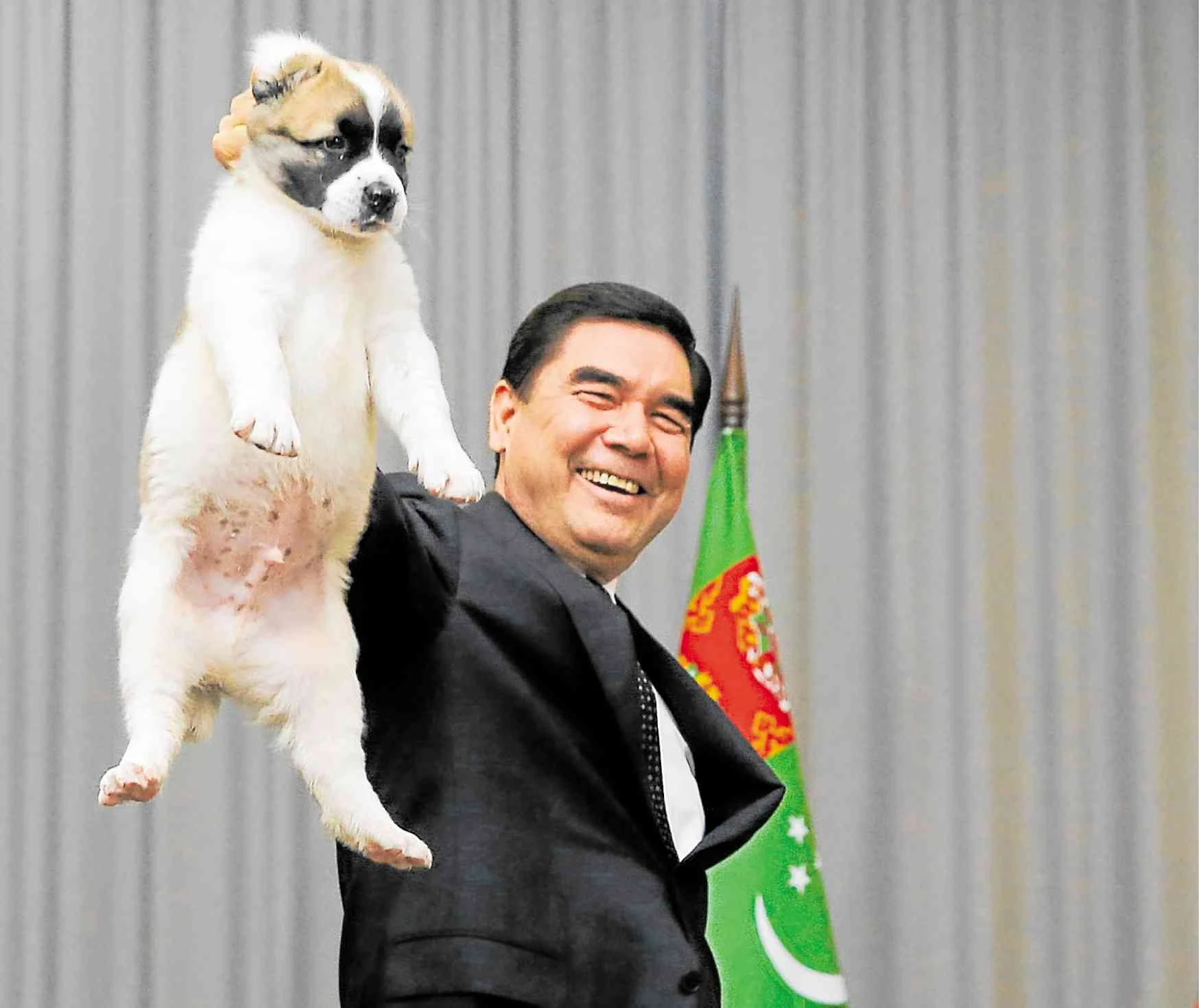 Good Alabai? Turkmen police dog wins annual competition