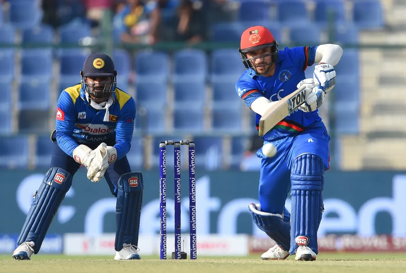 Rahmat hits fifty to lead Afghanistan chase against Sri Lanka